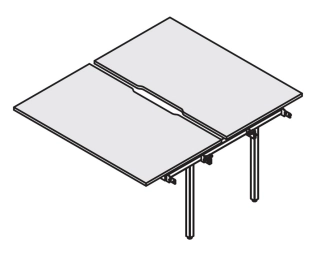 Промежуточный сдвоенный стол RM-4.2(x2)+F-60